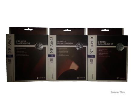 Noctua NF-A6x25, NF-A9x14 e NF-A4x10 Review