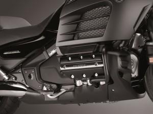 La nuova Gold Wing F6B combina il motore da 1800cc a sei cilindri contrapposti con il telaio doppio trave in alluminio