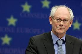 Il presidente del consiglio europeo van Rompuy