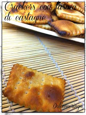 CRACKERS CON FARINA DI CASTAGNE