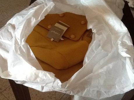 My new mustard coat -  So cool ! So Conbipel !