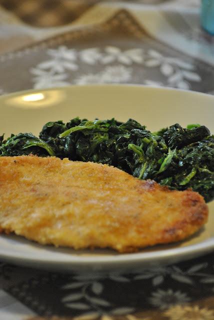 Cotoletta di pollo al forno...per alleggerirci un po'