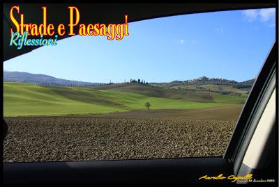 strade e paesaggi, riflessioni