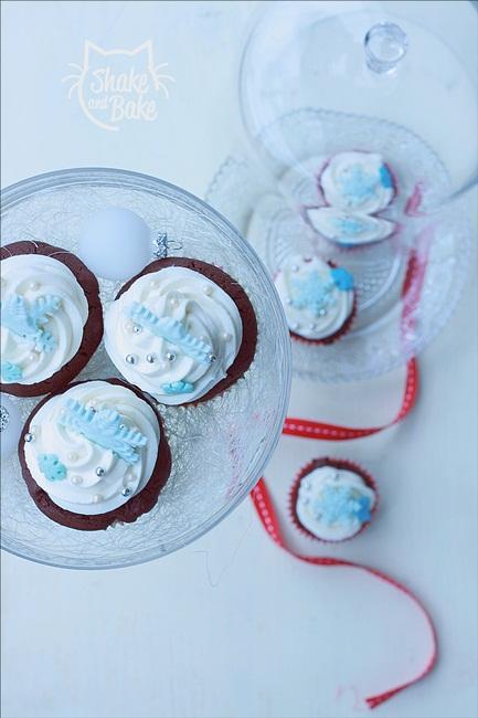 Christmas Cupcakes #3 Pere, zeznzero candito e cioccolato