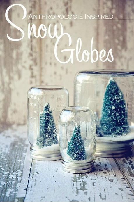 Xmas is coming: snow globes DIY