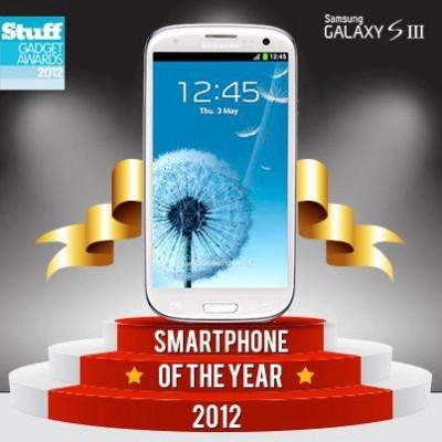 Samsung Galaxy S3 smartphone dell’anno 2012