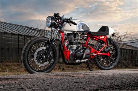 Royal Enfield Cafè Racer by T-Factorbikes