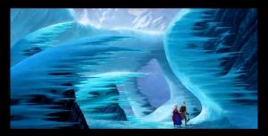 Primo concept art di Frozen