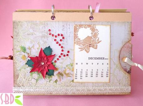 Calendario da tavolo shabby 2013 - 2013 shabby desktop calendar