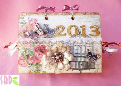 Calendario da tavolo shabby 2013 - 2013 shabby desktop calendar