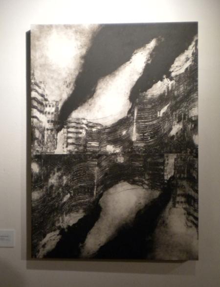 Vincenzo Grosso, Uninhabited, 2012, carborundum su PVC, Antico Palazzo di Città