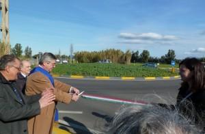 Aperta al traffico la rotonda di Arborea