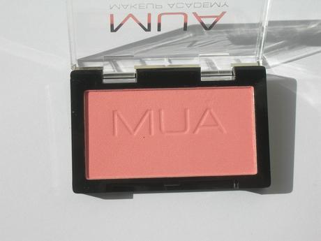 Review e Swatches: MUA Blush Shade 1, 4, 5