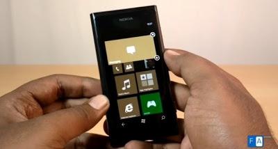 Il Lumia 800 con WP 7-8 si mette in mostra