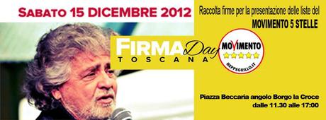 15 Dicembre: un giorno a 5 stelle anche con Beppe Grillo