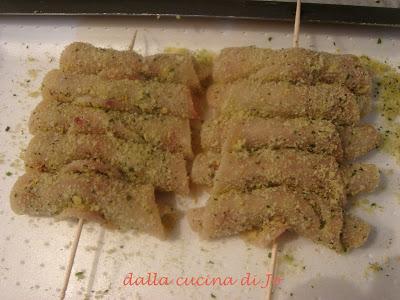 Pesce spada, involtini al profumo di agrumi