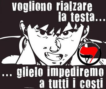 Bologna antifascista - manifestazione 15 dic.  NO FORZA NUOVA