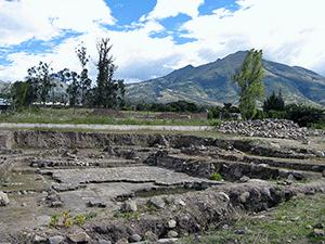 Una grande piscina inca in Ecuador