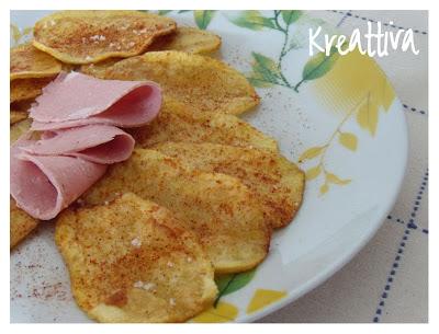 Patate con paprika e mortadella felsineo