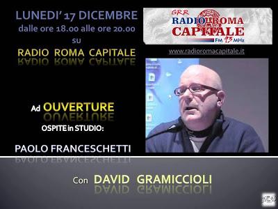 17 dicembre ore 18 ad Ouverture ospite Paolo Franceschetti