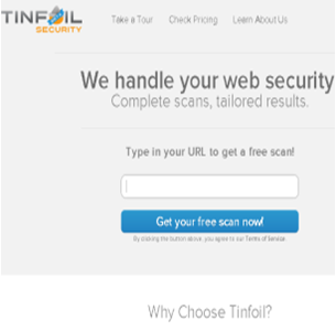 Il tuo sito è sicuro? Te lo dice Tinfoil Security