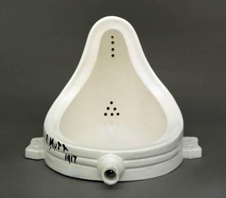 Fountain 1917, replica 1964 by Marcel Duchamp 1887-1968