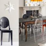 sedie Victoria Ghost KARTELL di Philippe Starck