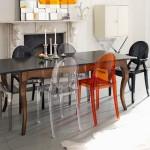 sedie Victoria Ghost KARTELL di Philippe Starck