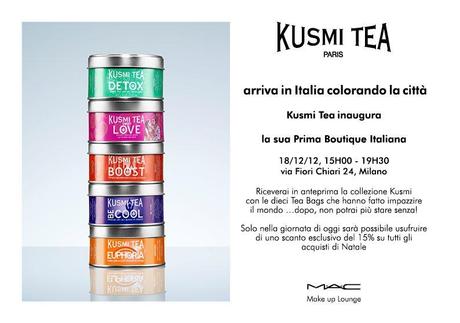 12/12/12 Kusmi Tea come to Milan!