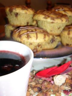 Dolci Tentazioni: Muffin al cioccolato con salsa gianduia