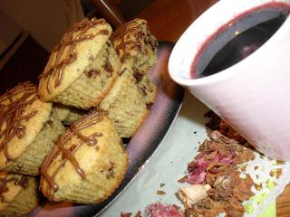 Dolci Tentazioni: Muffin al cioccolato con salsa gianduia