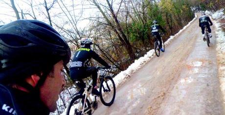 Uscita mtb del 16/12 ovvero...Ice Sliding