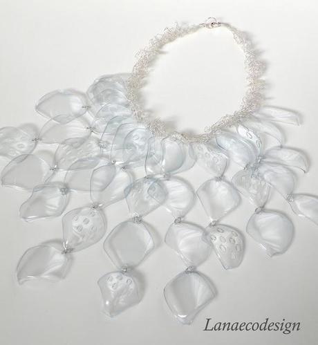 Col-Lana in plastica riciclata- Jabot