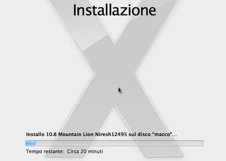 Come Installare OS X Mountain Lion 10.8 Su PC Intel