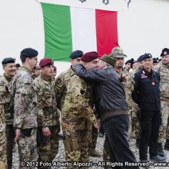 Afghanistan/ Il Ministro della Difesa Di Paola in visita al Fob di Bala Boluk