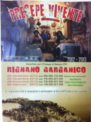 Rignano Garganico: Presepe vivente XV edizione 