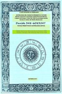 Indagine astrologica dal libro del 500 con brevi cenni di astrologia costellativa-psicogenealogica