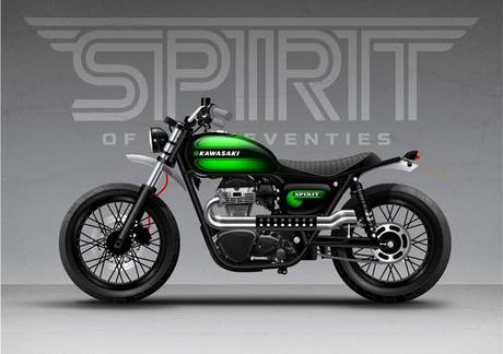 Kawasaki W800 by Spirit of the Seventies