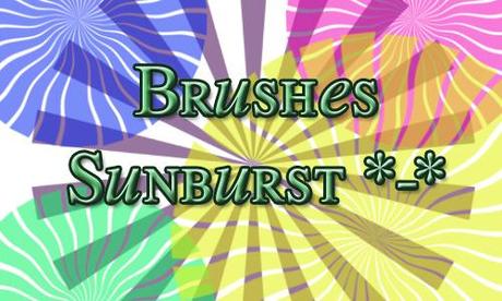 sunburst brush photoshop