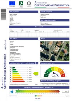 Iimportanti modifiche legislative riguardo la certficazione energetica