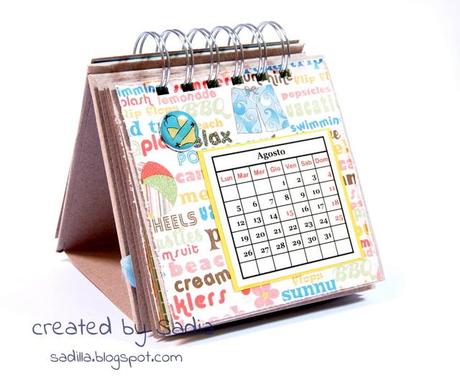 20123 desk calendar