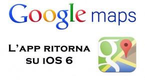 Google Maps per iOS 6 - Logo