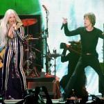 Lady Gaga sul palco con i Rolling Stones e Bruce Springsteen: le foto