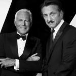 Giorgio Armani e Sean Penn, insieme per la popolazione di Haiti