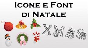 Icone e font di Natale