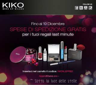 Promotions - Spedizione gratuita su Kiko e The Body Shop