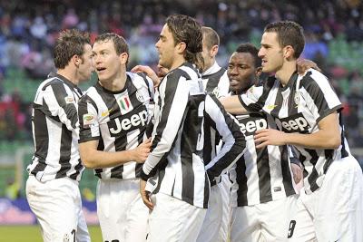 Juventus campione d'inverno 2012/2013, festa grande dopo la vittoria sull'Atalanta