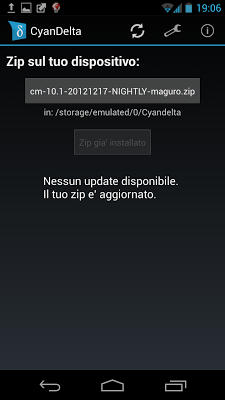 CyanogenMod: rilasciata CM10.1 Nightly 20121217 per Samsung Galaxy Nexus CyanogenMod: rilasciata CM10.1 Nightly 20121217 per Samsung Galaxy Nexus