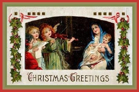 Xmas is coming: Vintage Greetings Cards