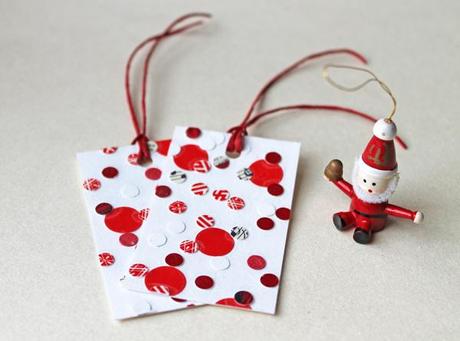 giochi di carta #31 tape with punch and dots